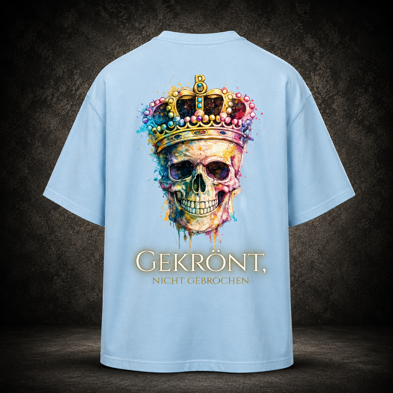 VACANCY Oversized Shirt - GEKRÖNT (Backprint)