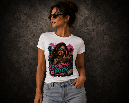Premium T-Shirt Damen -  Karma
