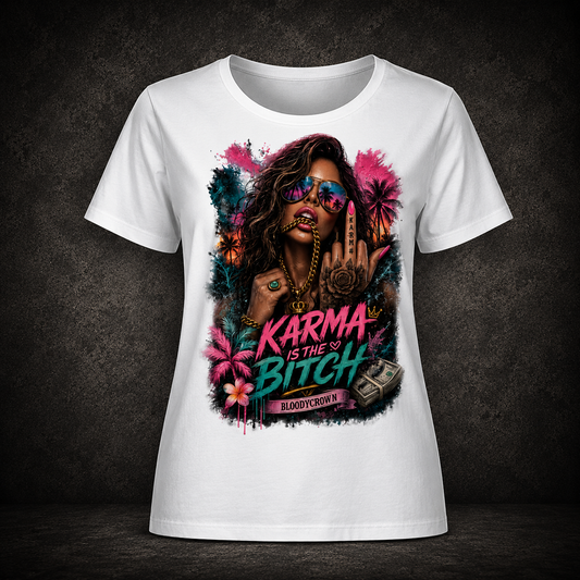 Premium T-Shirt Damen -  Karma