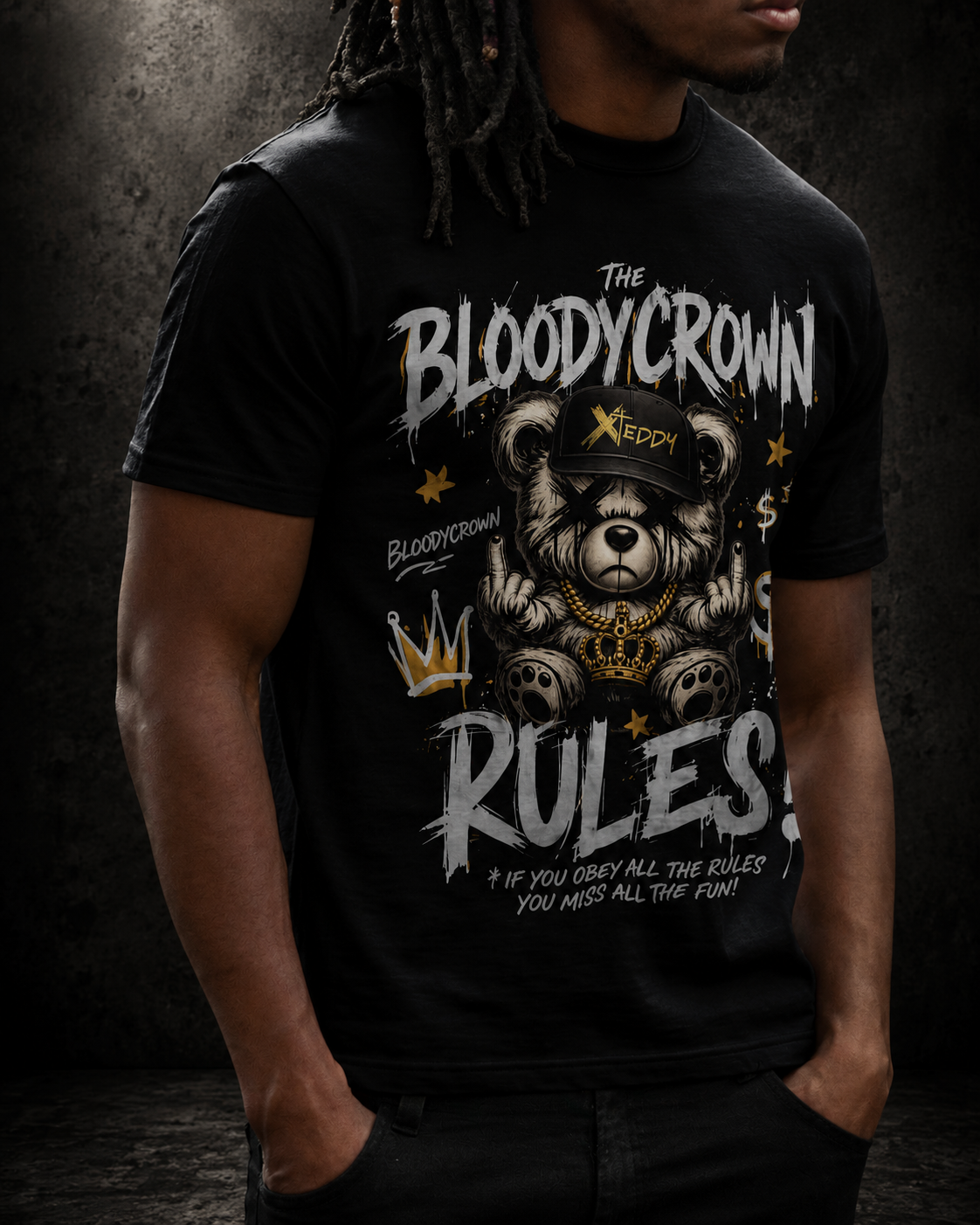 PREMIUM T-Shirt Herren - BC RULES