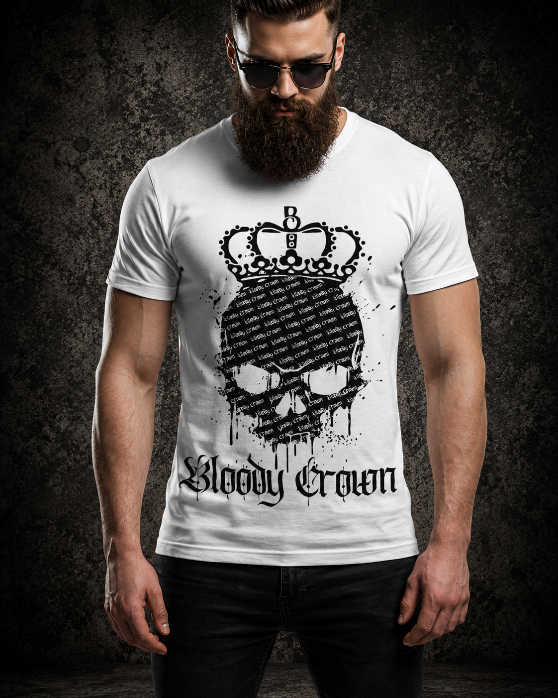 Premium T-Shirt Herren - BC SKULL