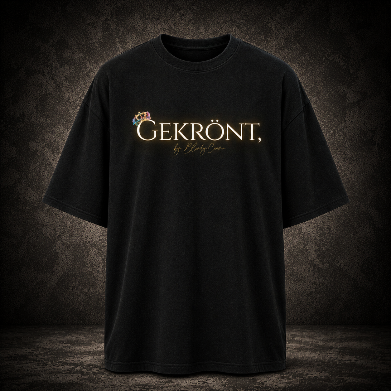 VACANCY Oversized Shirt - GEKRÖNT (Backprint)