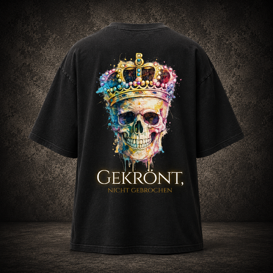 VACANCY Oversized Shirt - GEKRÖNT (Backprint)
