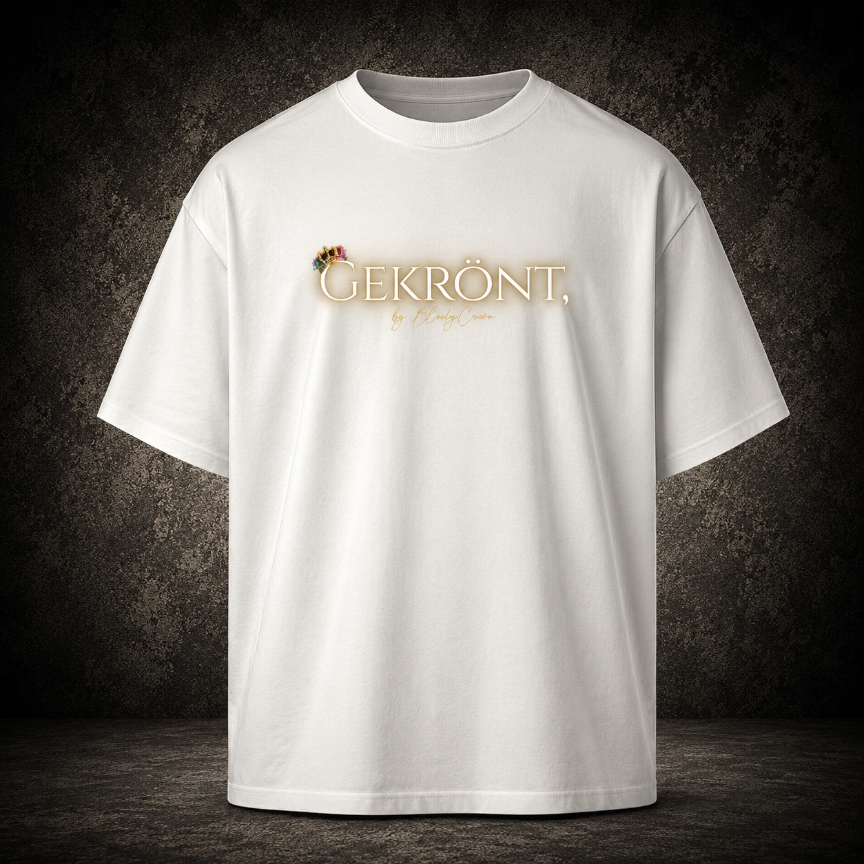 VACANCY Oversized Shirt - GEKRÖNT (Backprint)