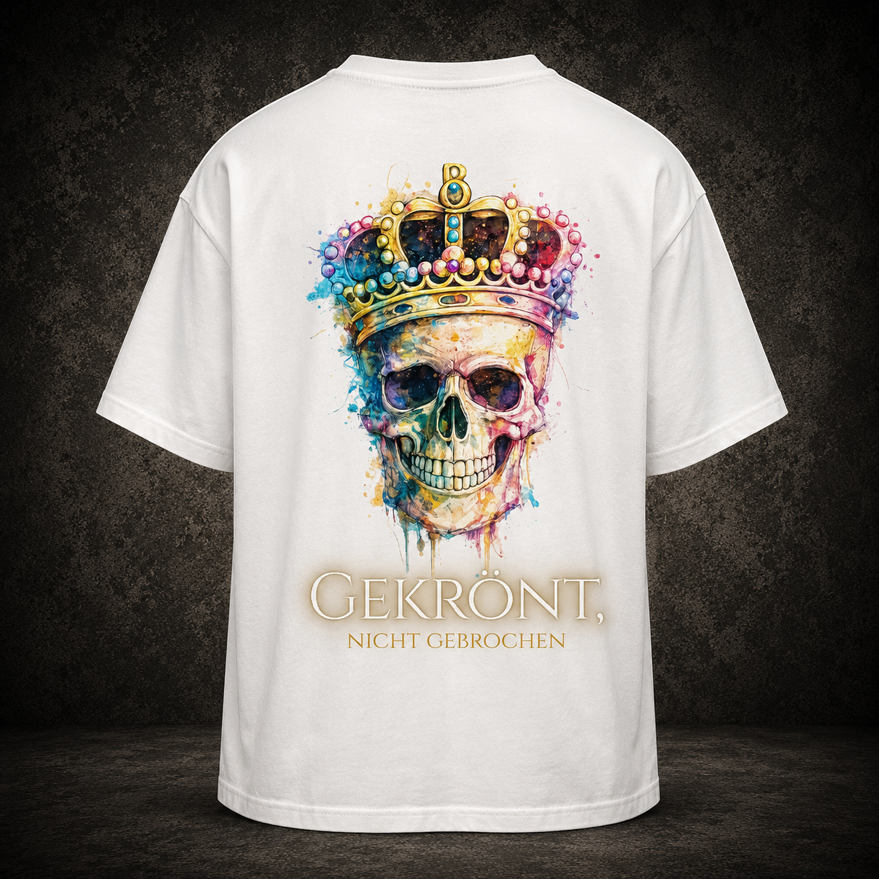 VACANCY Oversized Shirt - GEKRÖNT (Backprint)