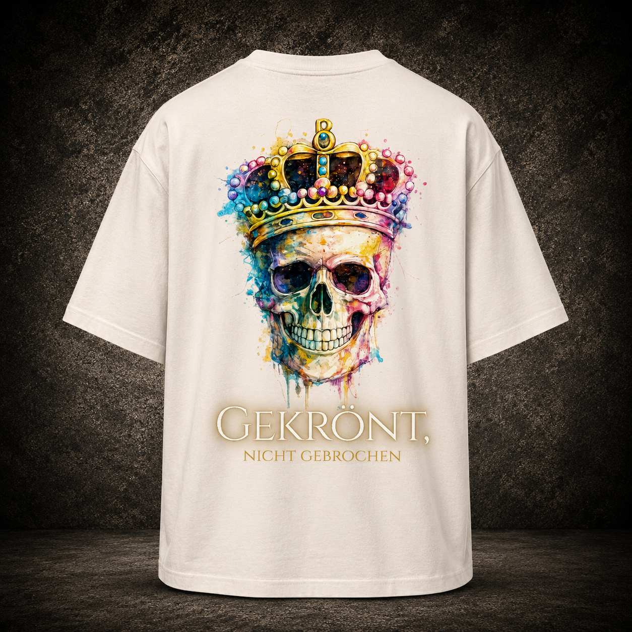VACANCY Oversized Shirt - GEKRÖNT (Backprint)