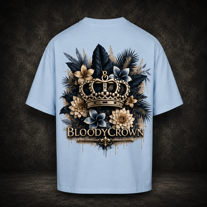 VACANCY Oversized Shirt - Blueflower