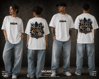 VACANCY Oversized Shirt - Blueflower