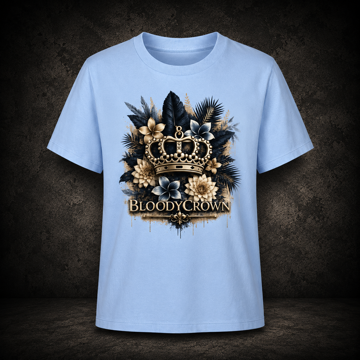 Premium  T-Shirt Damen- BLUEFLOWER