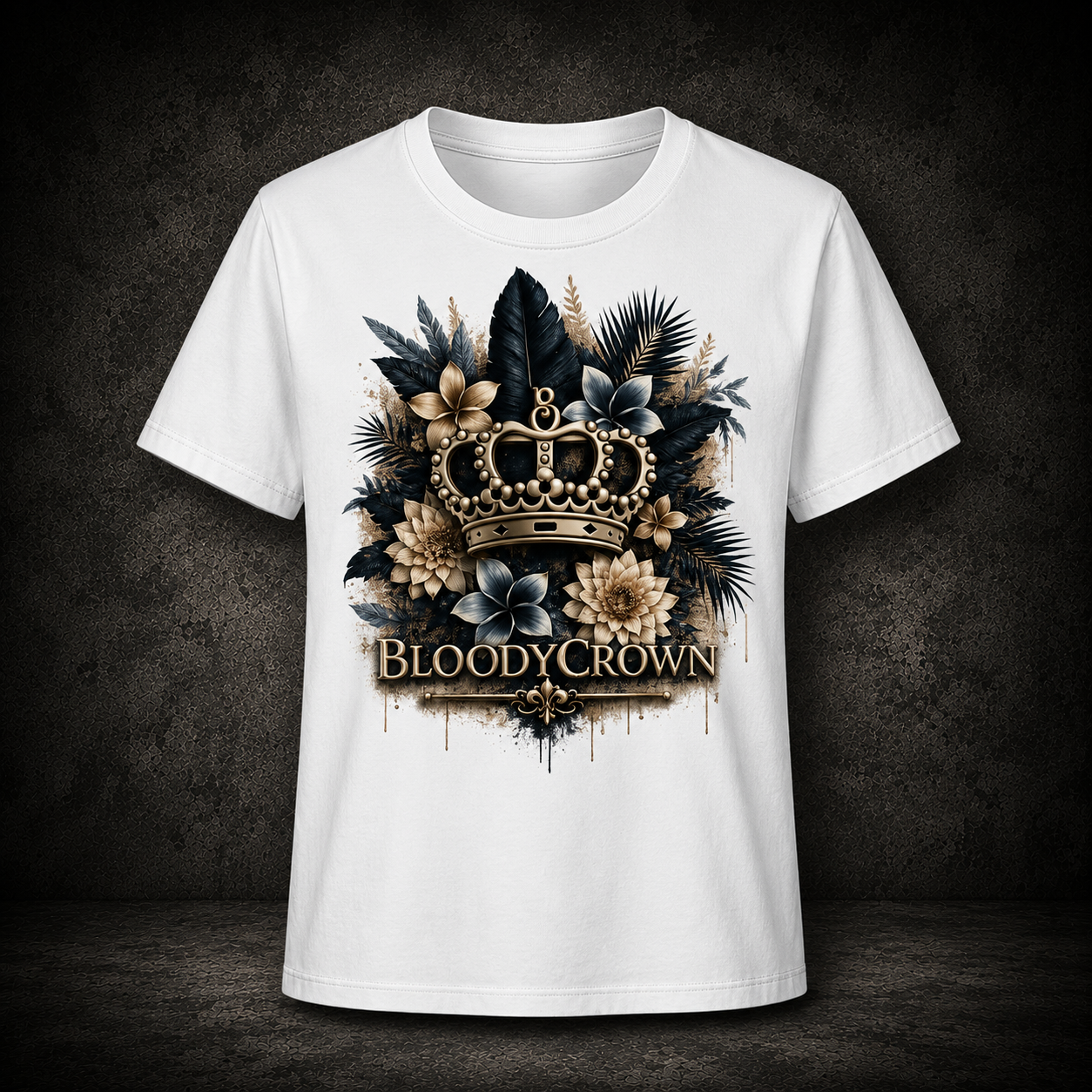 Premium  T-Shirt Damen- BLUEFLOWER