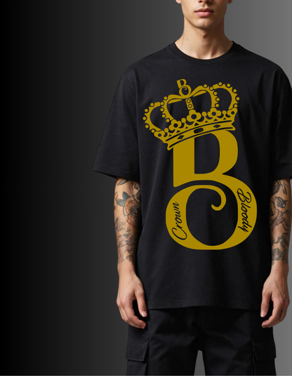 BC Logo Oversized Shirt - Gold Edition